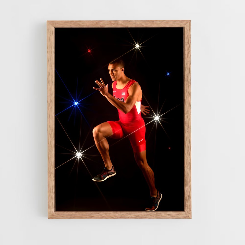 Poster Ashton eaton – affiche Athlétisme (vue 4)